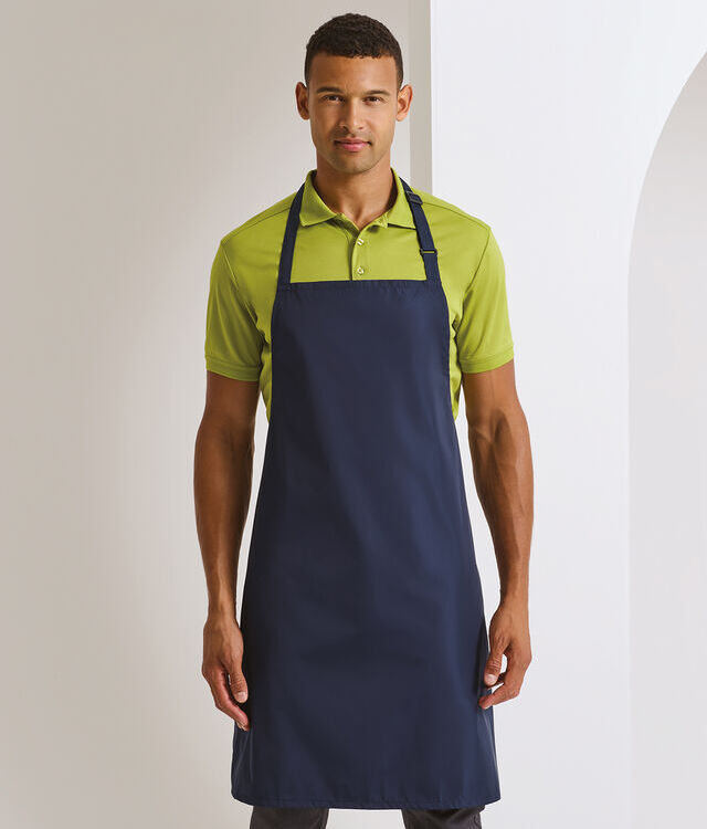 Waterproof bib apron