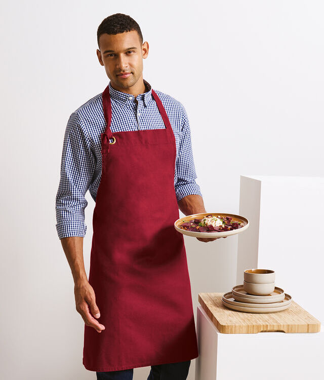 Calibre heavy cotton canvas bib apron