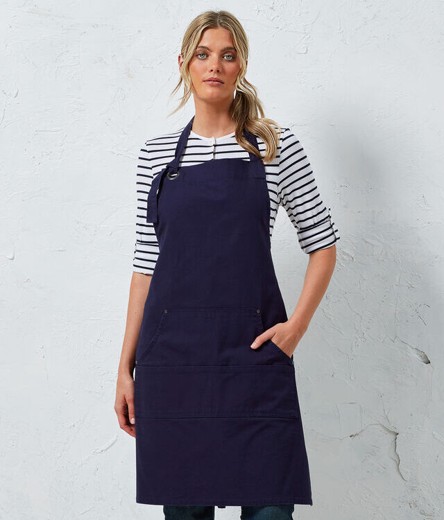 Calibre heavy cotton canvas pocket apron