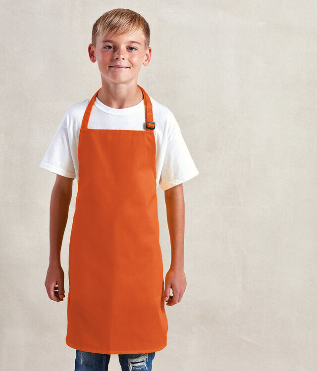 Kids bib apron