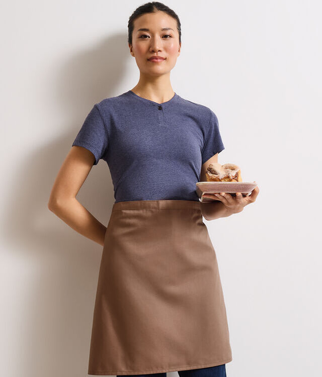Colours mid-length apron