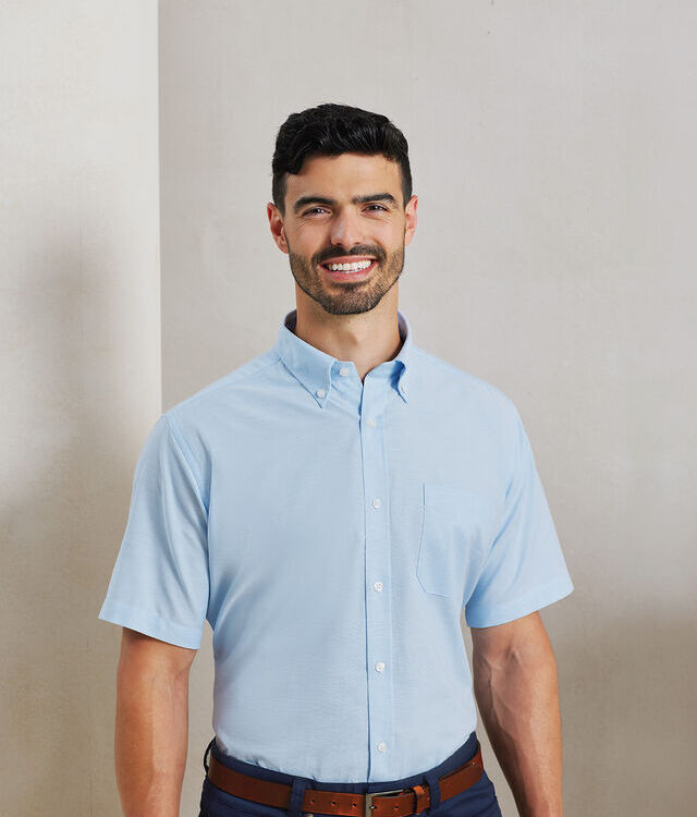 Signature Oxford short sleeve shirt