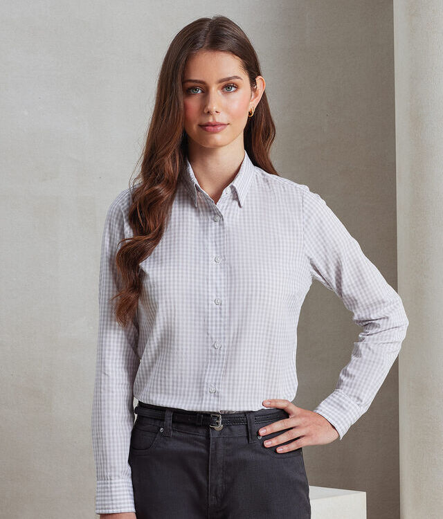 Women's Maxton check long sleeve shirt