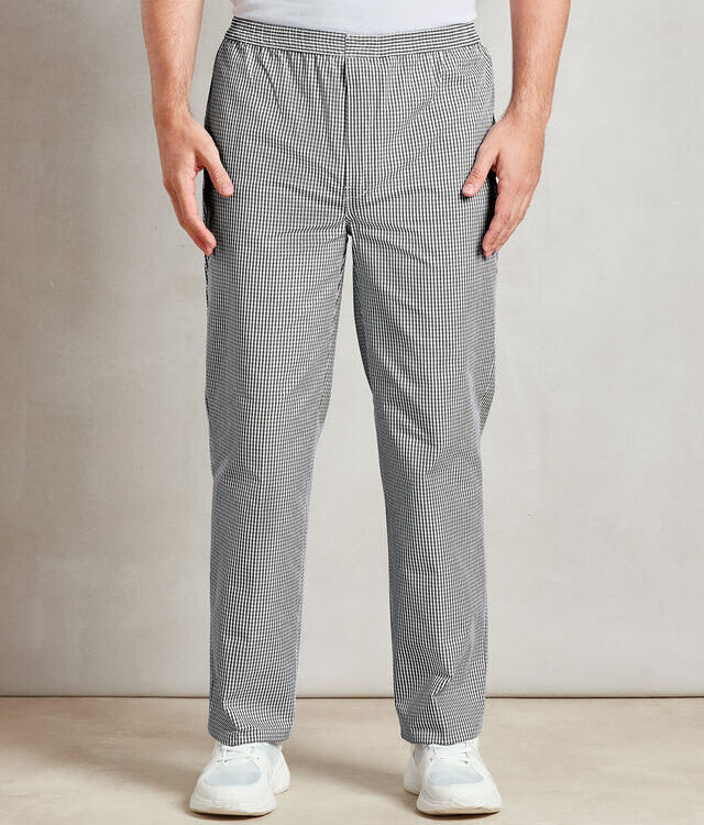 Pull-on chef’s trousers