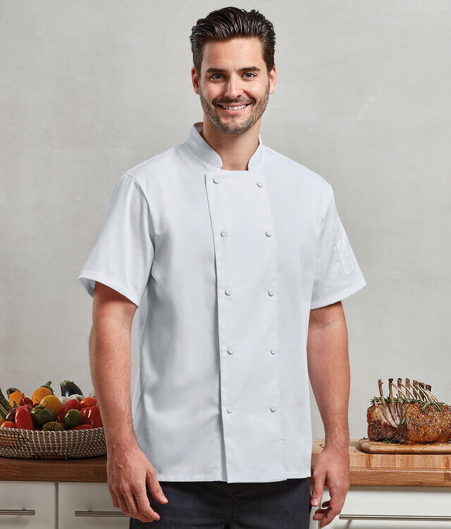Chefs Coolchecker® short sleeve jacket