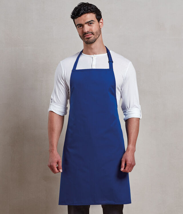 Antimicrobial bib apron