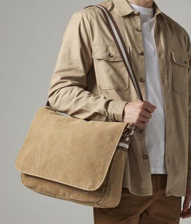 Vintage canvas despatch bag