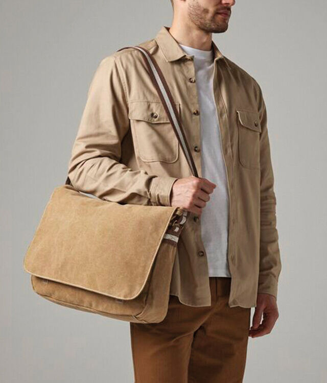 Vintage canvas despatch bag