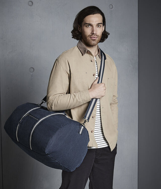 Vintage canvas holdall