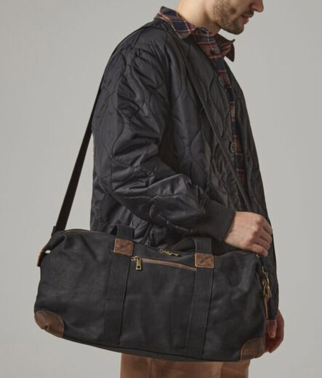 Heritage waxed canvas holdall