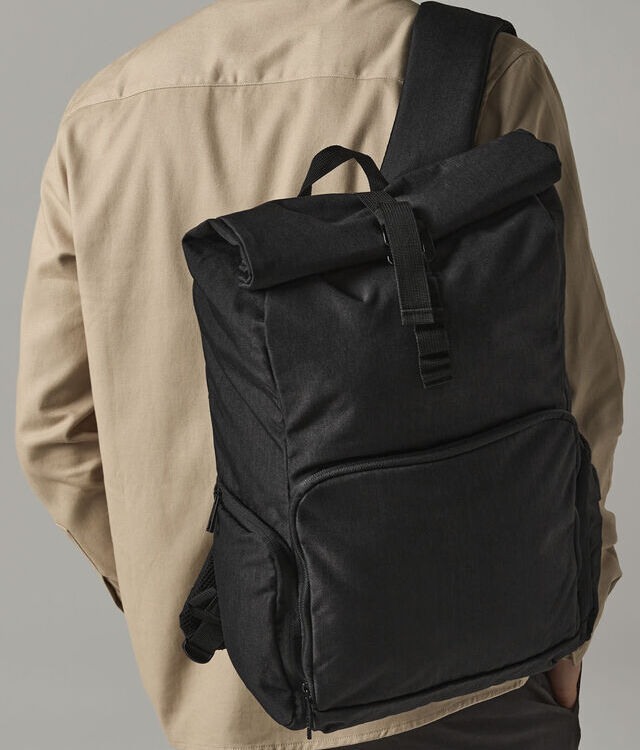 Q-Tech charge roll-top backpack