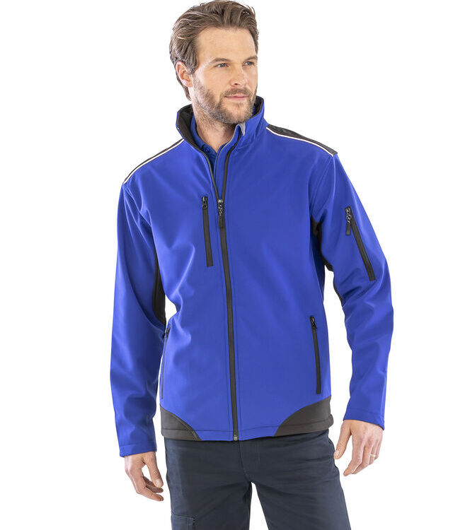 Ripstop softshell workwear jacket