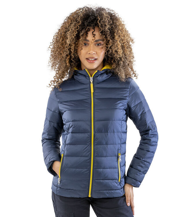 Women's Urban snow bird hooded jacket