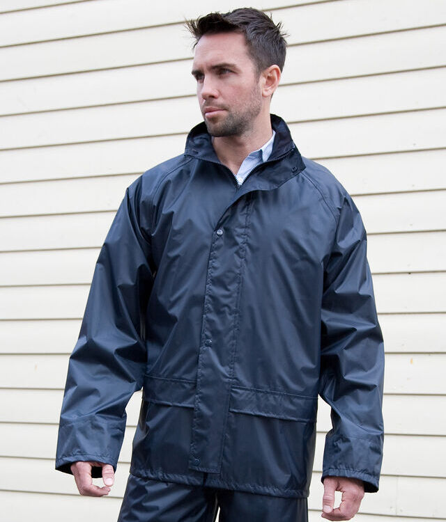 Core rain jacket