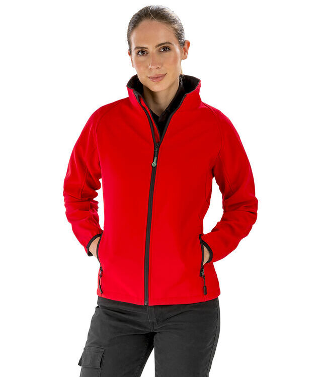 Women's Core printable softshell jacket