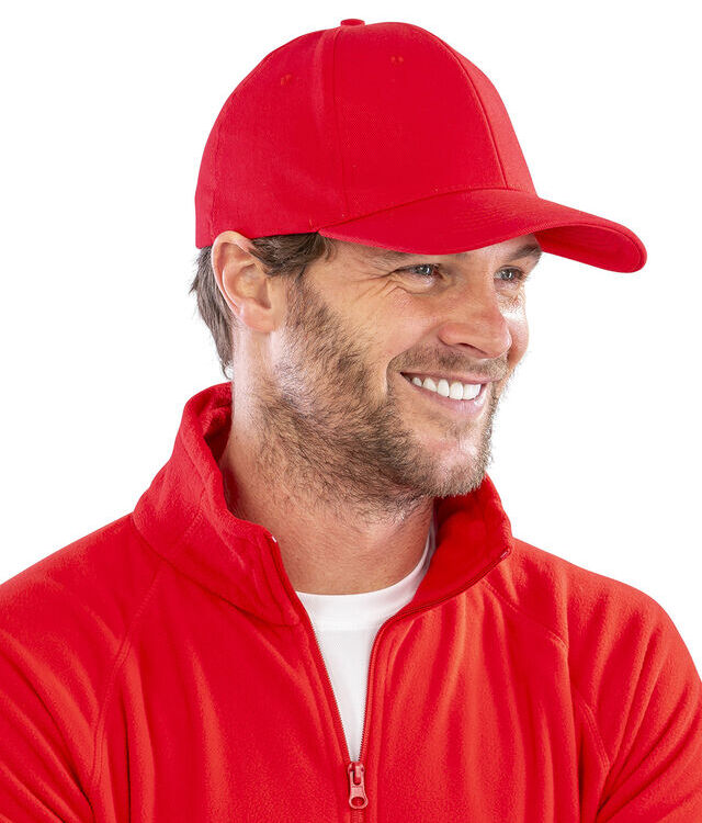 Memphis 6-panel brushed cotton low profile cap