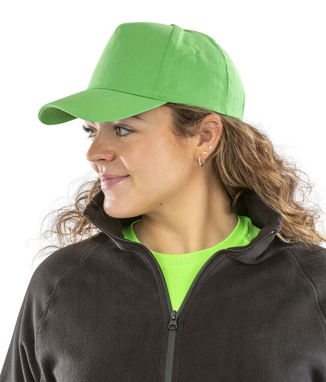 Boston 5-panel polycotton printer's cap