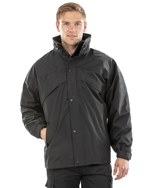 3-in-1 zip and clip jacket