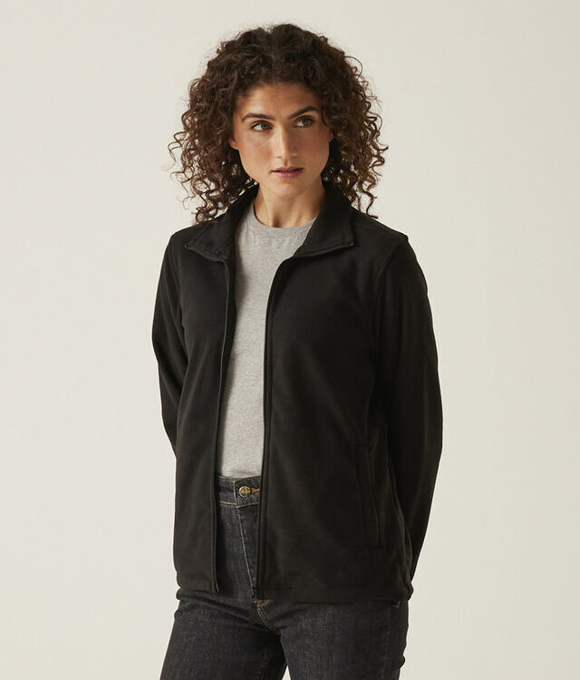 Women's full-zip microfleece