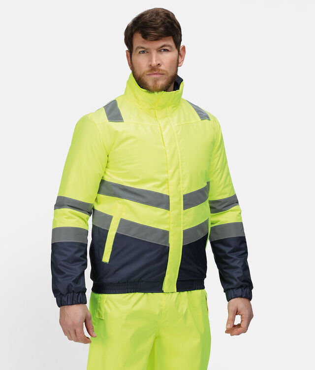 Pro hi-vis classic bomber jacket