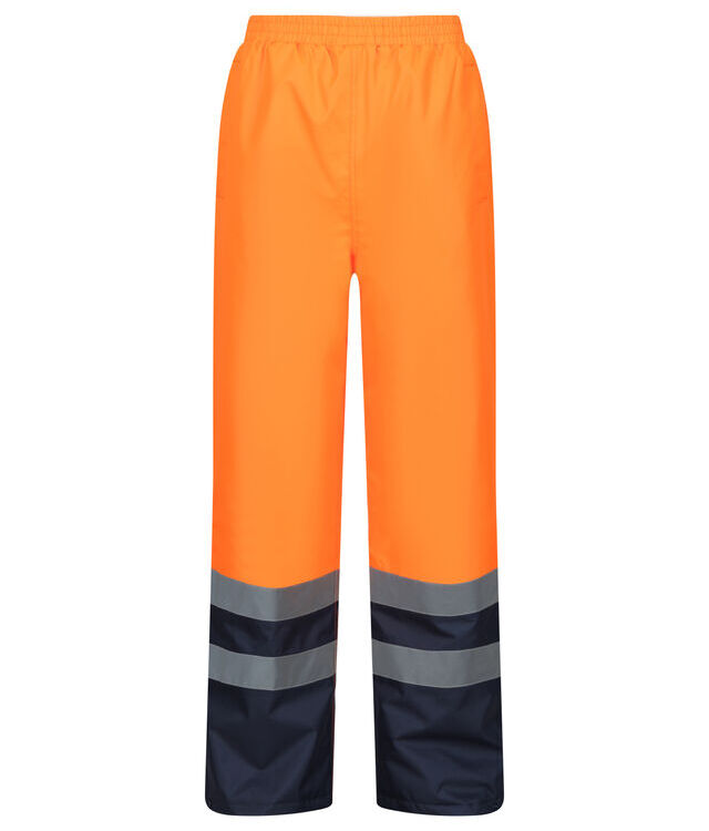 Pro hi-vis insulated overtrousers