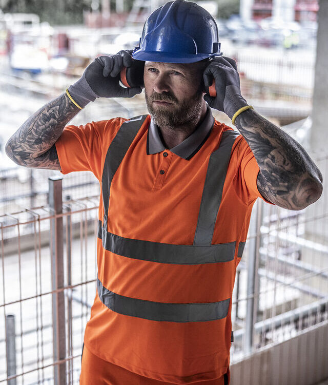 Hi-vis Pro contract polo