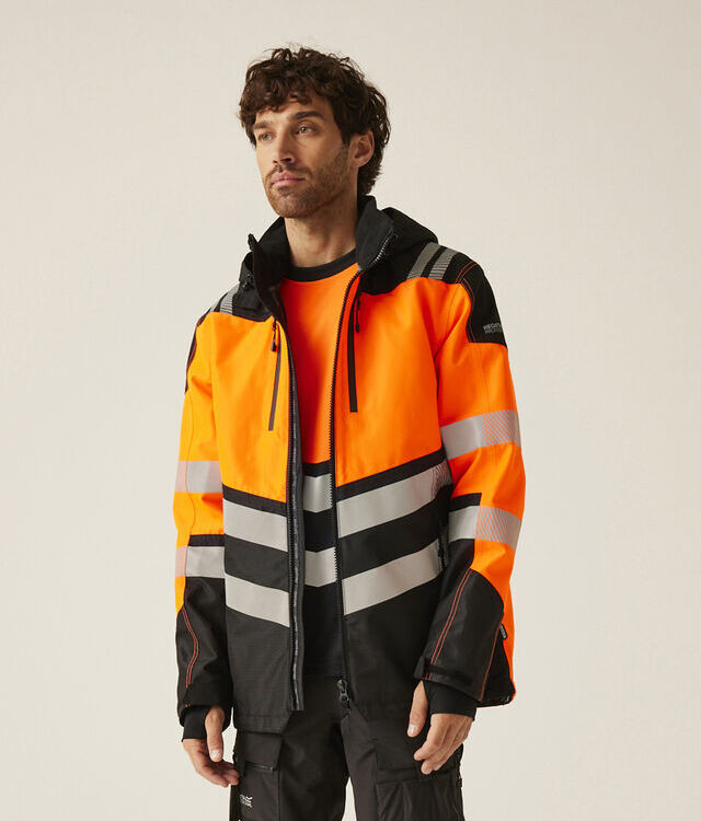 Hi-Vis X-Pro Waterproof shell jacket (Class 2)