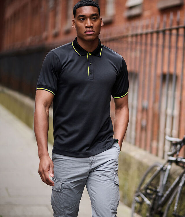 Navigate short sleeve polo