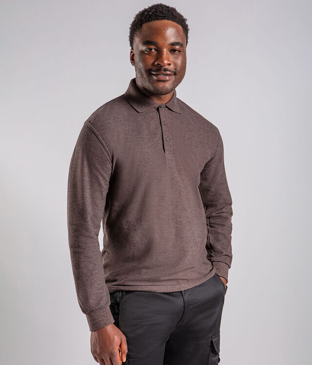 Pro long sleeve polo