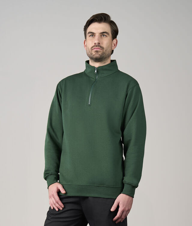 Pro ¼-neck zip sweatshirt