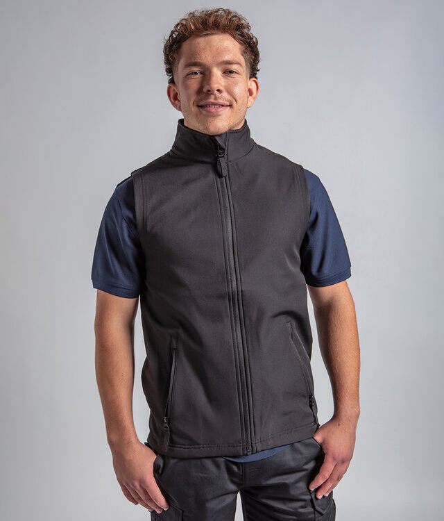 Pro 2-layer softshell gilet