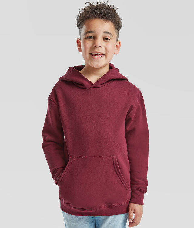 Kids classic hooded sweatshirt
