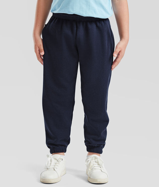 Kids classic elasticated cuff jog pants