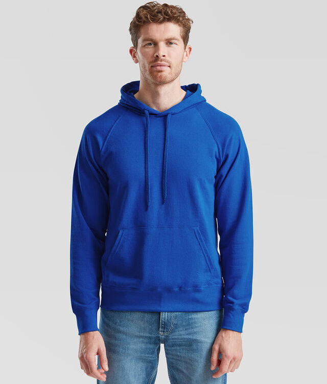 Lightweight hooded sweatshirt