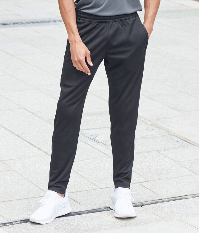 Slim leg training pants