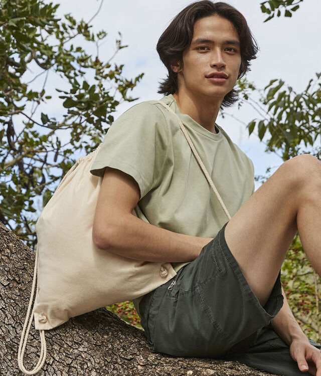 Recycled cotton gymsac