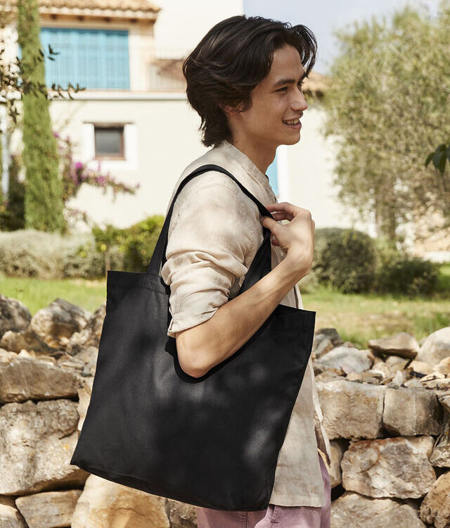 Recycled cotton maxi tote