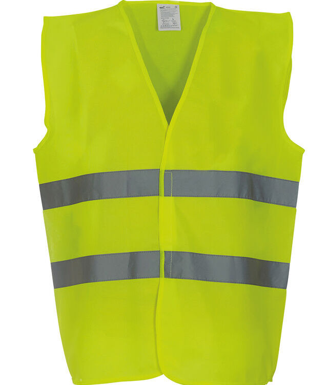 Hi-vis 2-band waistcoat (HVW102)
