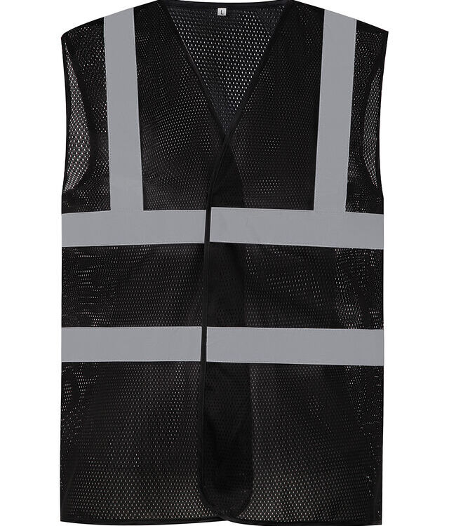 Top cool open mesh 2-band-and-braces waistcoat (HVW120)