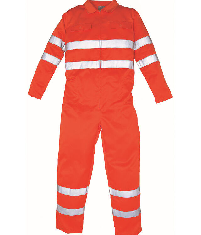 Hi-vis polycotton coverall (HV058)