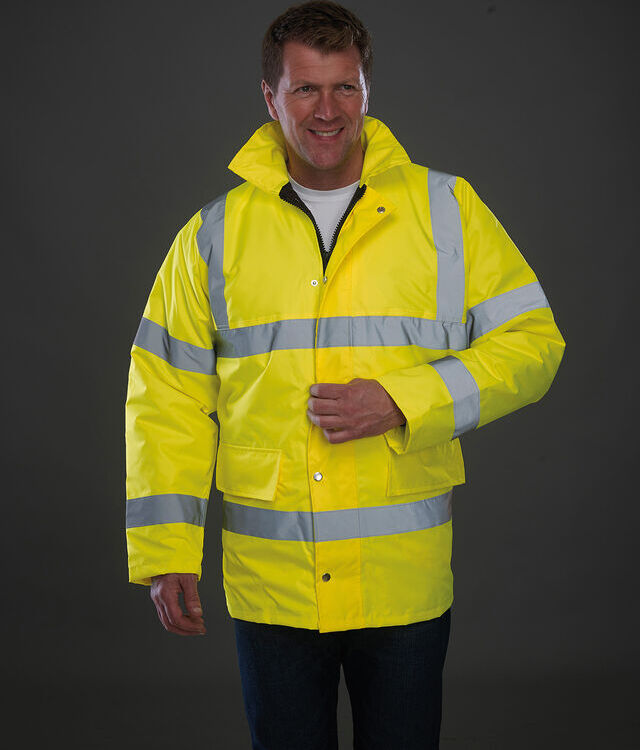 Hi-vis classic motorway jacket (HVP300)