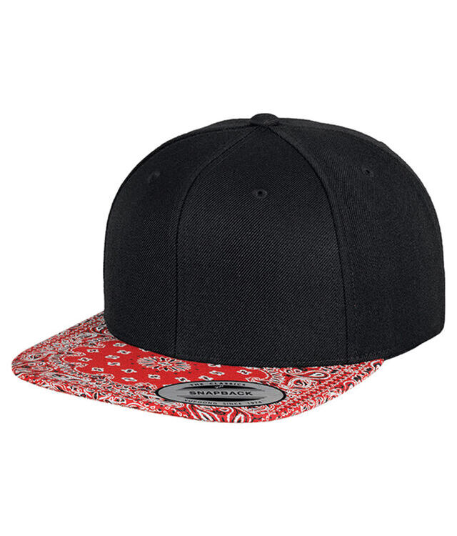 Fashion print snapback (6089DESIGNER)