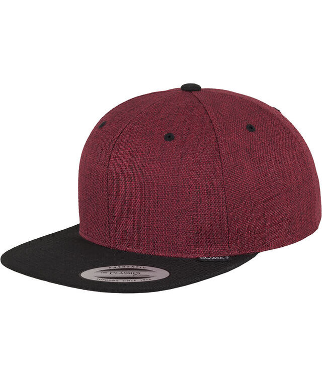 Melange 2-tone snapback (6089ML)