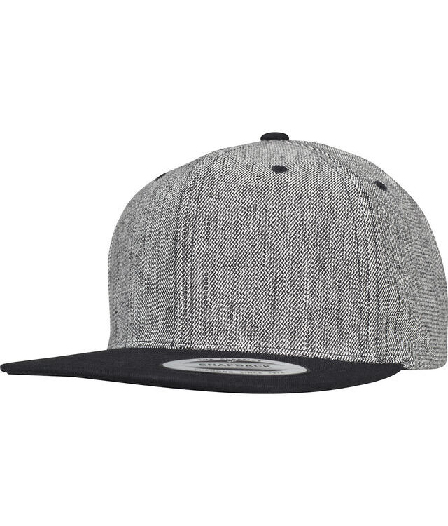 Melange solid snapback (6089MS)