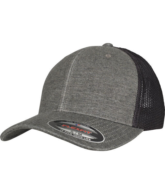 Retro trucker melange cap (6511M)