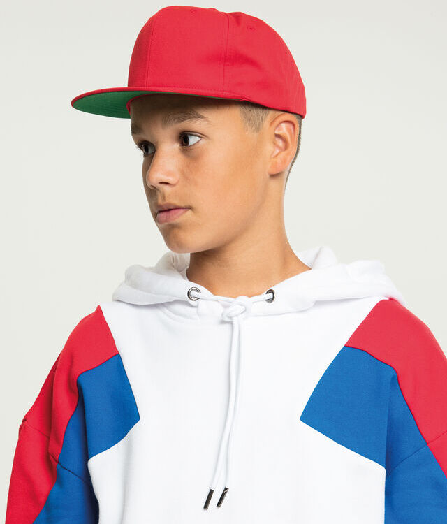 Pro-style twill snapback youth cap (6308)